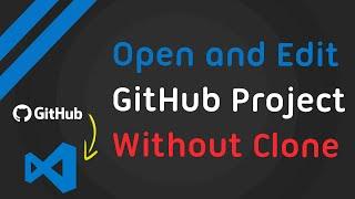 How to Open GitHub Repository Without Cloning With VsCode! 