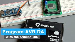 How to Program an AVR DA MCU Using an Arduino Nano