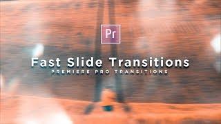 FREE Fast Slide Transitions Premiere Pro - Sam Kolder Style