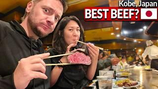 We Tried the BEST STEAK in the World! (Kobe Wagyu Beef Japan)