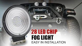 AUTOPOWERZ NEW KI KARRY 28 LED FOG LIGHT FOR BIKE & CAR WITH UNIVERSAL FITMENT COMPACTABLE WITH ALL