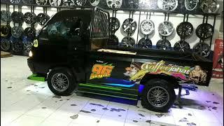 modifikasi carry ss pick up Pake velg HSR ring 14