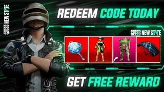 TODAY NEW REDEEM CODE  Pubg New State Redeem Code Today / PUBG New State Coupon Code Today