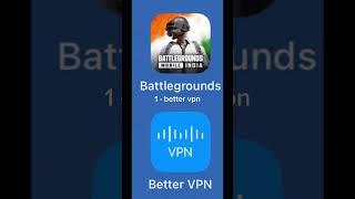 Best vpn to play bgmi outside india* #bgmi