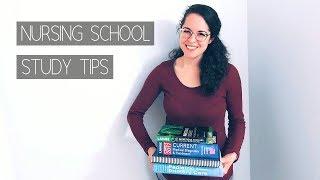 NURSING SCHOOL STUDY TIPS