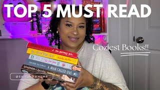 ASMR Top 5 MUST Read Cozy Books ️