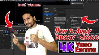 How to Use Proxy Mood In Edius 4K Video Editing | How To Apply Proxy Mood In Edius X,9,8