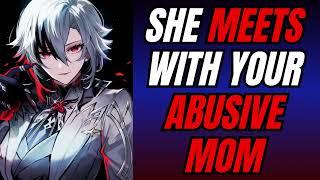 She meets your abusive mom - Arlecchino x Listener Genshin