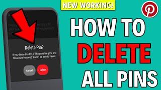 How to Delete All Pins on Pinterest (2024)