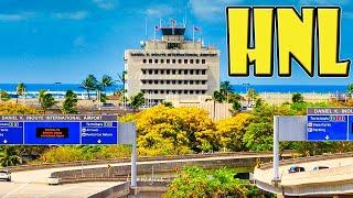 Inside Honolulu International Airport Terminal 2