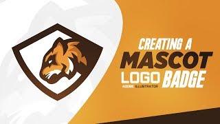 Illustrator Tutorial: Creating a Mascot Badge Logo