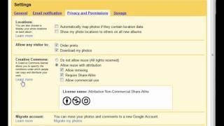 How to share Google + photos with Creative Commons licensing