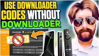 USE FIRESTICK DOWNLOADER CODES without DOWNLOADER! ALL Devices!