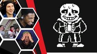 Let's Players Reaction To Finally Surviving Sans His Finale Attack | Undertale (Genocide)