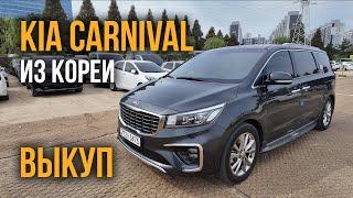 Авто из Кореи KIA CARNIVAL выкуп октябрь 2024