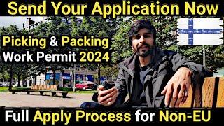 How to Apply Finland FREE Work Visa Online | Submit Application for 2024 | Finland Work Visa 2024