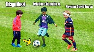 Children of the Players !! World's Best Future .. Ronaldo, Messi, Neymar ..