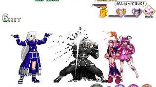 Boss Zerozuchi and Boss Zeroko vs Cure Black and Cure Happy MUGEN BATTLE