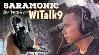 intercom untuk Live Streaming - Review Saramonic WiTalk9 - Laiqul