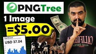 Upload digital assets on PngTree To Earn Money Online