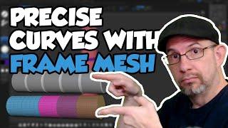 Precise Curves with Frame Mesh