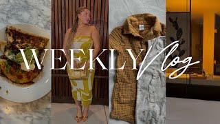 WEEKLY VLOG| trapped in Mexico + girls night out + toddler clothing haul + Ezra starts solids & more
