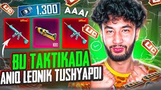 BU TAKTIKADA ANIQ LEDNIK TUSHYAPDI M416 LEDNIK️ TUSHURISH SIRI - PUBG MOBILE!!!