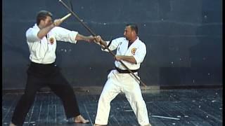 zakaria hasan  ( Dan 5 ) ryute kempo karate kama technique