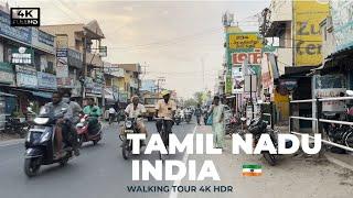 Vellore, Tamil Nadu, India - city walking tour 4K HDR