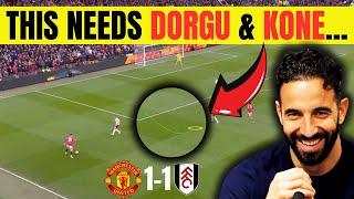 How Amorim's Man Utd System is Improving... Man Utd 1-1 Fulham FA Cup Tactical Analysis