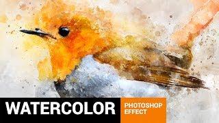 Perfectum 2 - Watercolor Artist Photoshop Action Tutorial