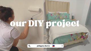 SMALL ROOM MAKEOVER (room decor & diy at the philippine dream house)