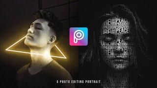 5 PHOTO EDITING PORTRAIT in PicsArt Mobile - Deny King