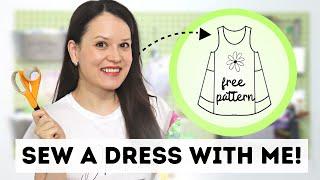 Let's sew a super cute dress with free pattern! "Project DAG" 2023