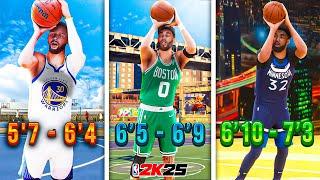 BEST JUMPSHOT FOR EVERY BUILD + RATING IN NBA 2K25! NEVER MISS AGAIN!