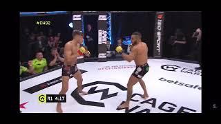 Nathaniel Wood Insane KO Cage Warriors