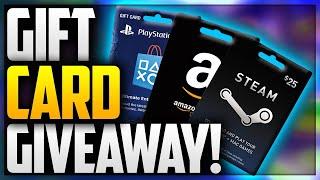 Doing A Gift Card Giveaway ( 11 Gift Card Left ) Join Stream 