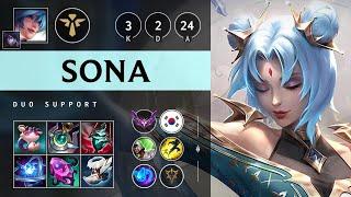 Sona Support vs Senna: Healing Master - KR Master Patch 14.21