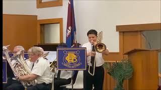 Trombone Solo - NESSUN DORMA from Turandot (Puccini arr. Ian Jones) Parramatta Salvation Army Band.