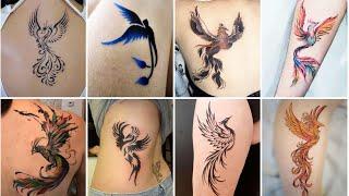 50 Lovely Phoenix Bird Tattoo Designs For Girls 2024 |  BEST Phoenix Bird Tattoos | Women's Tattoos!