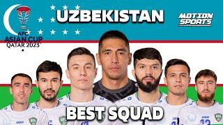 UZBEKISTAN Official Squad AFC Asian Cup | AFC Asian Cup #afc