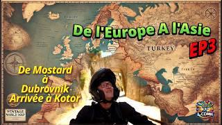 Motorcycle Road Trip. Annecy to Cappadocia across Europe. Dubrovnik and Kotor on a Benelli TRK 702