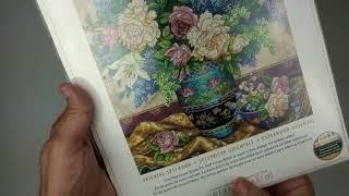 Overview of the Dimensions Gold collection Cross Stitch Kit Oriental Splendor, 35163