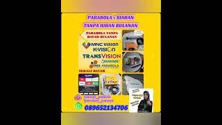 PARABOLA MINI BEBAS IURAN ||BISA COD || KVISION || TRANSVISION ||NEXPARABOLA || MNC