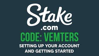 Stake.com guide and registration + code: vemters which activates VIP privileges (promo stake)