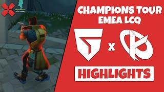 Giants Gaming vs Karmine Corp - HIGHLIGHTS | VALORANT Champions Tour : EMEA Last Chance Qualifier