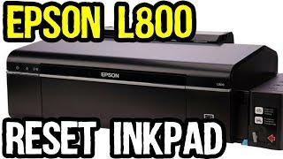 How to Reset Epson L800 with Resetter