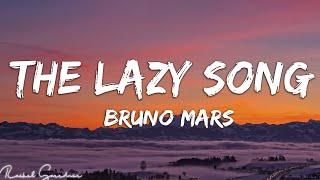 Bruno Mars - The Lazy Song (Lyrics)