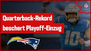 Chargers vs. Patriots | NFL-Highlights auf Deutsch  | 17. Spieltag, Saison 2024