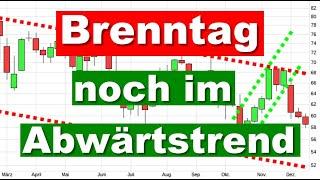 Brenntag  Charttechnik  Aktienanalyse Aktien investieren Analyse Prognose kaufen/traden news